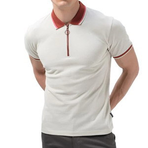 Chemise décontractée boutonnée pour homme, manches courtes, polyester/coton, anti-rétrécissement, fabriquée au Pakistan, design OEM, grandes tailles disponibles - Product Image 1