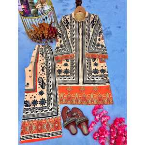 RV Creation Designer Top negro para mujer y Plazzo Co-ords Set para aspecto de fiesta - Product Image 1