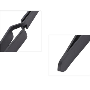 Pinzas de Precisión para Uñas de Calidad Premium, Color Negro, Punta Recta y Plana, Pinzas de Manicura OEM al por Mayor, Pinzas de Bloqueo Cruzado para Uñas - Product Image 3