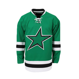 Maillots de hockey sur glace personnalisés à prix de gros, respirants, brodés, imprimés par sublimation avec design et logo sur mesure - Product Image 4
