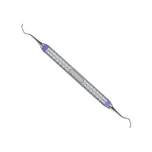 เครื่องมือผ่าตัดทางทันตกรรมสแตนเลสสตีล ด้ามจับแบบมีลายสีเงิน คลาส 1 - Product Image 1