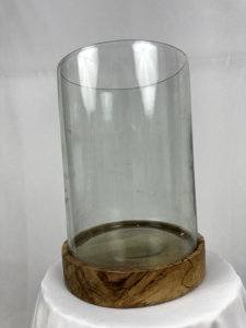 Frasco de cristal con tapa botellas de cristal hechas a mano para almacenamiento tarros de miel al por mayor a la venta a granel de India - Product Image 2