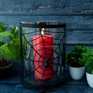 Bougeoir en métal artisanal de qualité supérieure pour la décoration intérieure haut de gamme, bougeoir de Noël d'inspiration vintage pour un style traditionnel - Product Image 3