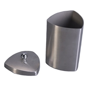 High Quality Home & Garden <b>Decor</b> Silver Color Metal Candle Pillar Wax Scented Candle <b>Jar</b> - Product Image 1