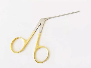 Micro-pince auriculaire ovale de 3 pouces, à angle délicat, pour sinus gauche ORL + étui, instruments médicaux de qualité allemande Ariston - Product Image 4