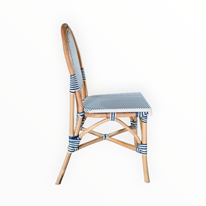 Silla Bistro Más Popular para Cafetería, Restaurante, Espacios Públicos Residenciales - Mimbre Sintético Natural con Garantía de Tejido de 3 Años - Product Image 6