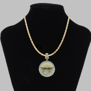 Moissanite Money <b>Bag</b> Pendant Iced Out Cash Medallion Custom <b>Initial</b> Charm Hip Hop Luxury Statement Necklace For Men - Product Image 3