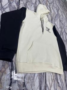 Sweat-shirt unisexe de haute qualité pour l'hiver, décontracté, avec cordon de serrage, mélange polyester/coton, couleur et logo personnalisables - Product Image 3