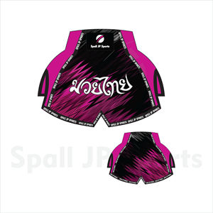 Pantalones Cortos de Boxeo y Muay Thai de Alta Calidad, Ropa de Gimnasio para Entrenamiento, Diseño Sublimado, Ropa de Combate de Kickboxing, Pantalones Cortos de Muay Thai - Product Image 6