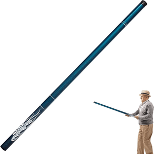 Canna da Pesca in Fibra di Vetro ad Azione Rapida 270cm/106.29 pollici per Pesca a Mosca e a Fondo, Canna da Surf Portatile a Sezioni Corte - Product Image 2