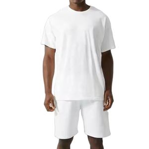 Conjunto de 2 piezas de verano 2026, pantalones cortos deportivos transpirables de alta calidad para hombre personalizados y camiseta de estilo informal para la temporada de otoño - Product Image 1