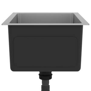 Évier de cuisine en acier inoxydable fait main - Product Image 5