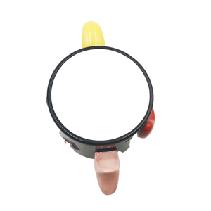 Ensemble de salières et poivrières fantômes en céramique mignonnes, peintes à la main, pour Halloween, vente en gros - Product Image 5