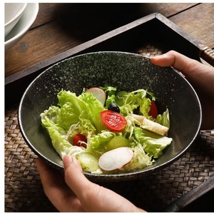 Tazón de Ramen Japonés, Estilo Retro, Elegante, Cerámica Esmaltada, Ecológico, Hecho a Mano, Duradero - Product Image 6