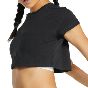 Camiseta Deportiva de Algodón de Secado Rápido para Mujer, Ecológica, Corte Ajustado, Personalizable, Opciones de Venta al Por Mayor OEM - Product Image 4