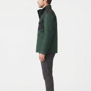 Veste utilitaire tendance pour homme, veste à manches longues pratique avec poches utilitaires, vêtements décontractés modernes pour l'extérieur - Product Image 3