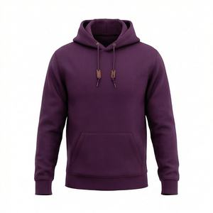 Sweat-shirts à capuche sur mesure style streetwear pour hommes, coupe oversize, hiver, manches longues, couleur personnalisable, grammage lourd - Product Image 1