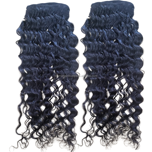 ผมต่อแบบชาวอินโดนิเซียผมคน100% ยืดผมลอนแบบธรรมชาติลึกหลวมสองชั้น - Product Image 1