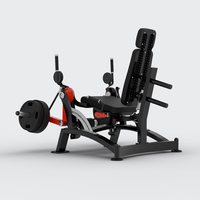 QLI LEG EXTENSION QLE059 Machine d'extension de jambe à plaque réglable en métal pour usage commercial cible les quadriceps ischio-jambiers