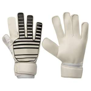 Solid color <b>padded</b> goalkeeper gloves for shock absorption breathable for comfort play goalkeeper gloves <b>Cheap</b> Price - Product Image 1