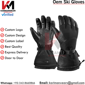 Ski Gloves Premium Snow Gloves Thermal Insulated Breathable Waterproof Gloves for <b>Skiing</b> OEM Supply - Product Image 2