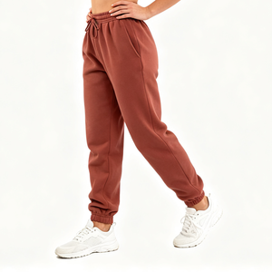 Women's All-Season Casual Straight Pants 2025 New Spring <b>Summer</b> Collection Middle-Aged Elderly Elastic Waist <b>Thin</b> Design - Product Image 5