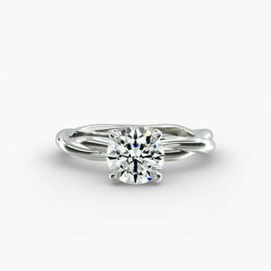 Luxury 925 Sterling <b>Silver</b> Round Brilliant Cut Moissanite <b>Solitaire</b> <b>Ring</b> Prong Setting Fine Jewelry Bridal Wedding <b>Ring</b> - Product Image 5