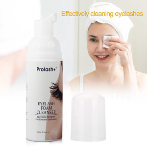 Nettoyant moussant pour cils personnalisé sous marque privée, faible MOQ, mousse de soin pour cils, fourniture directe usine cosmétique - Product Image 1