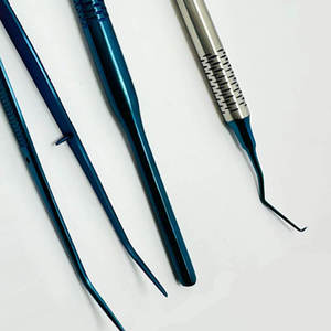 Juego de Exploración Dental de 3 Piezas de Acero Inoxidable con Recubrimiento Azul de Primera Calidad - Product Image 6