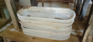 Portavelas de Madera Blanca Antigua Tallada a Mano de Tamaño Mediano con Base de Metal para Decoración del Hogar, Navidad, Personalizado - Product Image 6