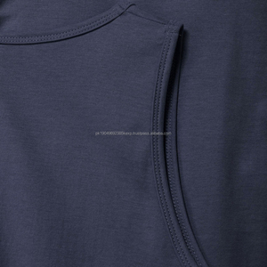 Débardeur respirant pour homme, grande taille, ample, sans manches, à séchage rapide, en polyester, pour le sport, la randonnée, la salle de sport, fabriqué au Pakistan - Product Image 6