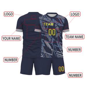 Maillots de football personnalisés de haute qualité à séchage rapide pour le sport – Fabrication sur mesure par des professionnels - Product Image 6