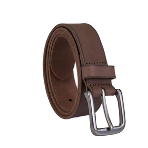 Cinturón Casual de Cuero Genuino para Hombre, Ancho Personalizable, Hebilla Cuadrada de Aleación, Diseño Transpirable, Logotipo Impreso por Transferencia de Calor - Product Image 6