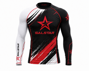 T-shirt de compression à manches longues pour homme, séchage rapide, pour MMA, BJJ, entraînement en salle de sport, sublimation personnalisée, respirant, nouvelle tendance - Product Image 1
