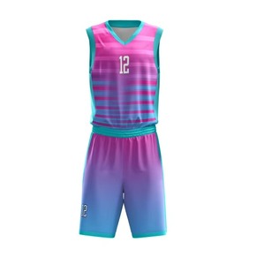 Nouveauté Ensemble de maillots de basket-ball imprimés unisexes grande taille pour adultes, design antibactérien, séchage rapide, respirant, qualité supérieure - Product Image 4