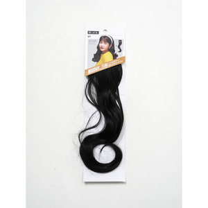 แฮร์พีซ2พินเกาหลีในเครื่องสำอางผมต่อระดับพรีเมียมสีดำ - Product Image 1