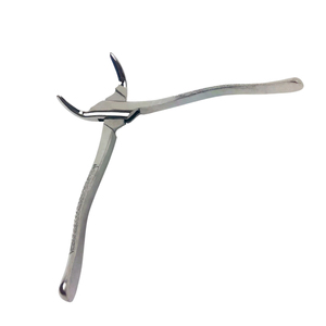 Ensemble de forceps d'extraction dentaire universels pour dents supérieures et inférieures, en acier inoxydable, avec poignée moletée - Product Image 4