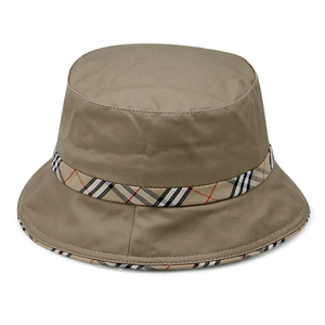 Unisex Burgundy Cotton Linen Bucket <b>Hat</b> with Button Solid Pattern Casual Sunproof Spring <b>Summer</b> Wear Adult Style - Product Image 3