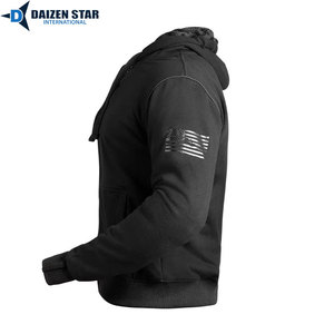 Sweat à capuche de protection en polaire polyester/coton de qualité supérieure |   Sweat-shirt de sécurité professionnel en tissu anti-coupure avancé pour l'hiver, tactique - Product Image 4