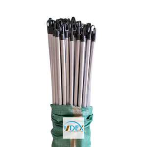 PVC Coated 120cm Eucalyptus Wooden Broom <b>Handle</b> Durable <b>Mop</b> Stick for Cleaning Use - Product Image 1
