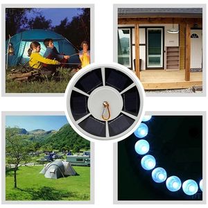 "42 LED Solar Flag Pole <b>Light</b> for Garden Outdoor Waterproof <b>Landscape</b> Camping Tent Street Lamp TK Self-Cleaning" - Product Image 5