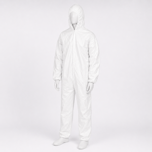 Overol no tejido hecho con material ligero, ajuste cómodo y cobertura completa del cuerpo para trabajos generales, limpieza y mantenimiento. - Product Image 5