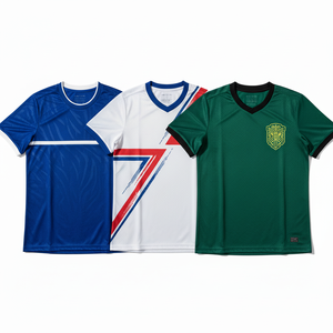 Maillot de football noir et blanc imprimé par transfert thermique, uniforme d'équipe de club, en polyester léger, idéal pour l'entraînement estival, avec logo - Product Image 4