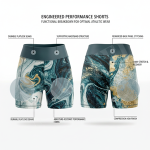 Shorts de sport taille haute pour femmes 2026 – Vente en gros, personnalisables, imprimés, sans coutures, pour gym, yoga, fitness, course à pied et activités sportives - Product Image 2