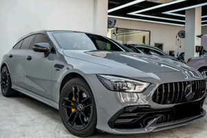 Autocollant AMG en TPU, film métallique, couleur PPF, gris <span class=keywords><strong>Nardo</strong></span>, TPU gris <span class=keywords><strong>Nardo</strong></span> - Product Image 3