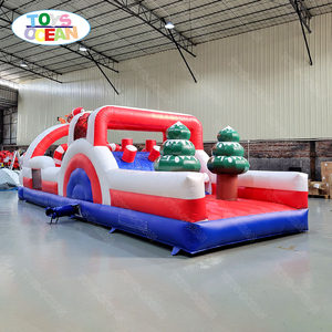 <span class=keywords><strong>2025</strong></span> giáng sinh Hot Bán phong cách <span class=keywords><strong>Inflatable</strong></span> chướng ngại vật người tuyết Cây giáng sinh thư bị trả lại trượt thích hợp cho trẻ em hoạt động - Product Image 4