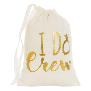 Bolsa de algodón de muselina orgánica amarilla clara ecológica al por mayor, bolsa plegable para el polvo para embalaje de cosméticos con cordón de letras - Product Image 1