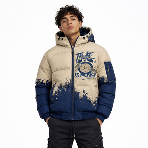 Men's Puffer Waterproof Jacket Winter Bubble Padded <b>Coat</b> Polyester Outdoor Windproof Custom Puffer Jacket Men - Product Image 2