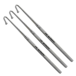 Instrumento Quirúrgico Veterinario para Ovariectomía con Gancho Spay Snook y Punta de Bola, para Procedimientos de Esterilización Animal Seguros y Eficientes - Product Image 1