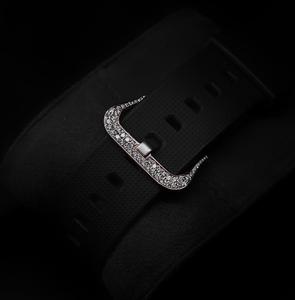 Custom G-Sho GA2100 Quartz Movement Iced Out <b>Watch</b> for Men with Moissanite <b>Diamonds</b> Hip Hop Luxury Rubber Band 42mm - Product Image 2